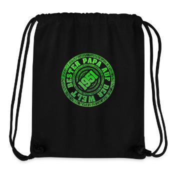 Born in 1951 - Stanley/Stella Recycled Gym Bag - black - Front