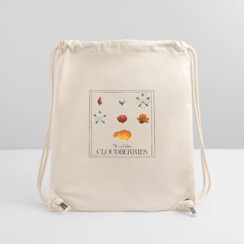 Die Evolution der Moltebeeren, mit Rahmen Stanley/Stella recycelter Gym Bag