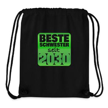 2030 - Stanley/Stella Recycled Gym Bag - black - Front
