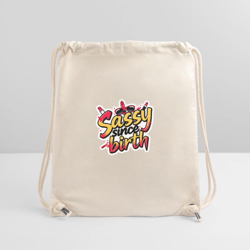 Frech Seit der Geburt Mutige Graffiti-Ästhetik Heftig Stanley/Stella recycelter Gym Bag