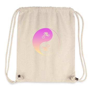 biken - Stanley/Stella recycelter Gym Bag - Naturweiß - Vorne