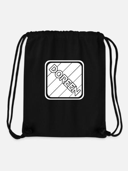 Gift for Doreen - Stanley/Stella Recycled Gym Bag - black