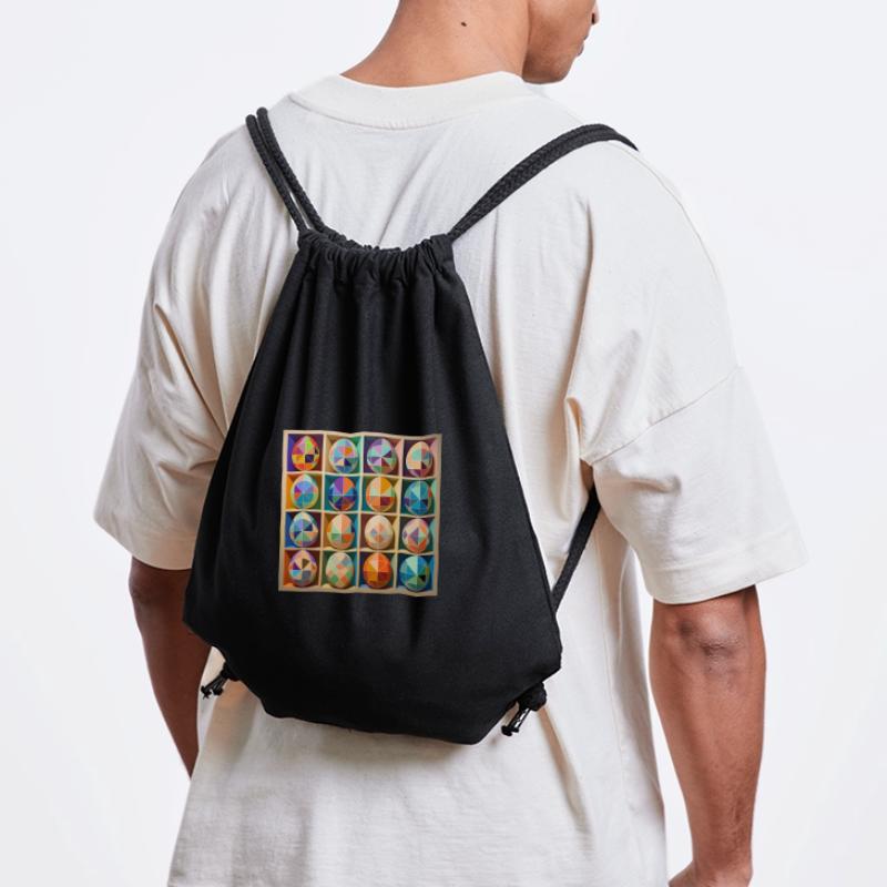 Easter Eggs Design No.10 Stanley/Stella Recycled Gym Bag