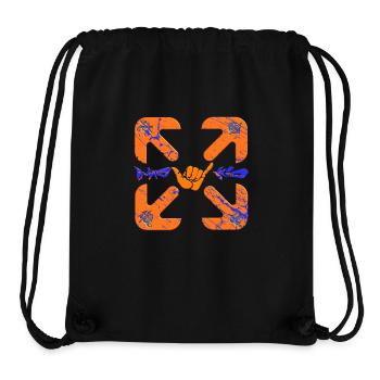 WindKid Compass - Stanley/Stella Recycled Gym Bag - black - Front