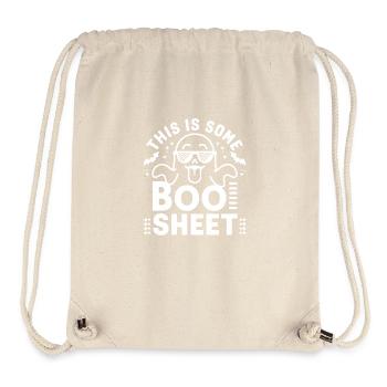 Lustiges Halloween Geist Spruch Geschenk Kostüm - Stanley/Stella recycelter Gym Bag - Naturweiß - Vorne