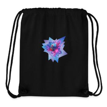 Fractal Pulse - Stanley/Stella recycelter Gym Bag - Schwarz - Vorne