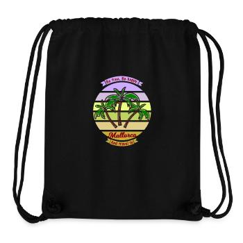 Die Reise nach Mallorca - Stanley/Stella recycelter Gym Bag - Schwarz - Vorne