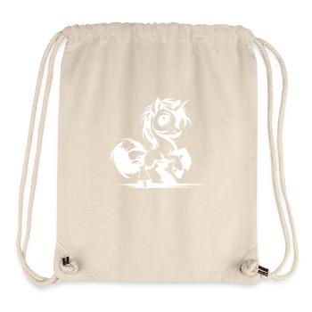 Heute Einhorn Modus an – Niedlichkeit aktiviert - Stanley/Stella recycelter Gym Bag - Naturweiß - Vorne