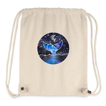 Kosmischer Meerjungfrauenschwanz - Stanley/Stella recycelter Gym Bag - Naturweiß - Vorne