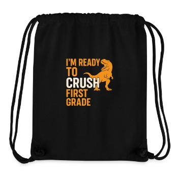Back to school - Stanley/Stella Recycled Gym Bag - black - Front