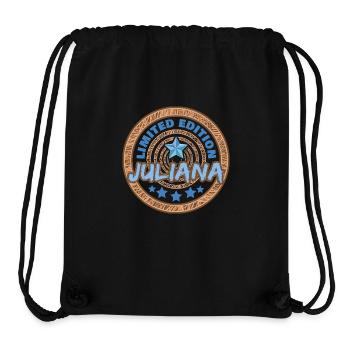 Juliana Juliana - Stanley/Stella recycelter Gym Bag - Schwarz - Vorne
