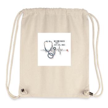 Nurse off Duty - Stanley/Stella Recycled Gym Bag - natural - Front
