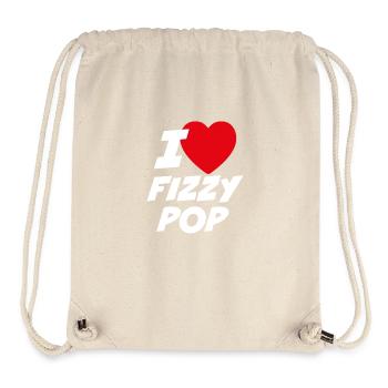 Ich liebe Fizzy Pop - Stanley/Stella recycelter Gym Bag - Naturweiß - Vorne