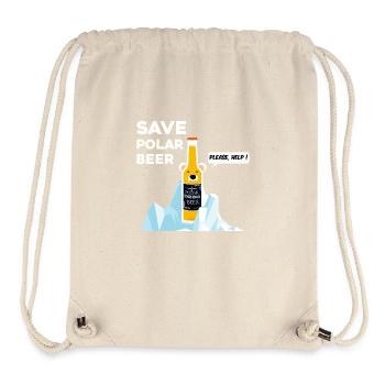 Speichern Sie Polar Beer - Stanley/Stella recycelter Gym Bag - Naturweiß - Vorne