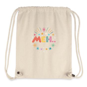 Meh - gleich - Stanley/Stella recycelter Gym Bag - Naturweiß - Vorne