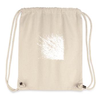 Abstract Splash Explosion When Ink Party - Stanley/Stella Recycled Gym Bag - natural - Front