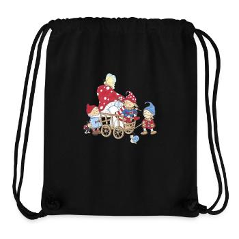 Wichtel_01 - Stanley/Stella recycelter Gym Bag - Schwarz - Vorne