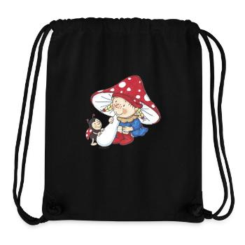 Wichtel_06 - Stanley/Stella recycelter Gym Bag - Schwarz - Vorne