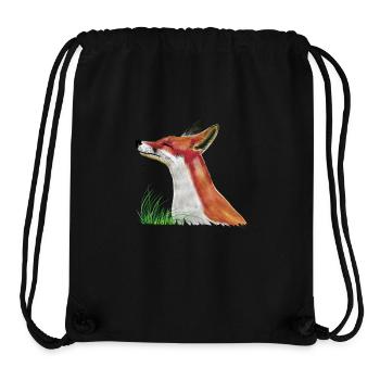 The little fox - Stanley/Stella Recycled Gym Bag - black - Front