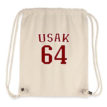 Usak 64 - Stanley/Stella recycelter Gym Bag - Naturweiß - Vorne