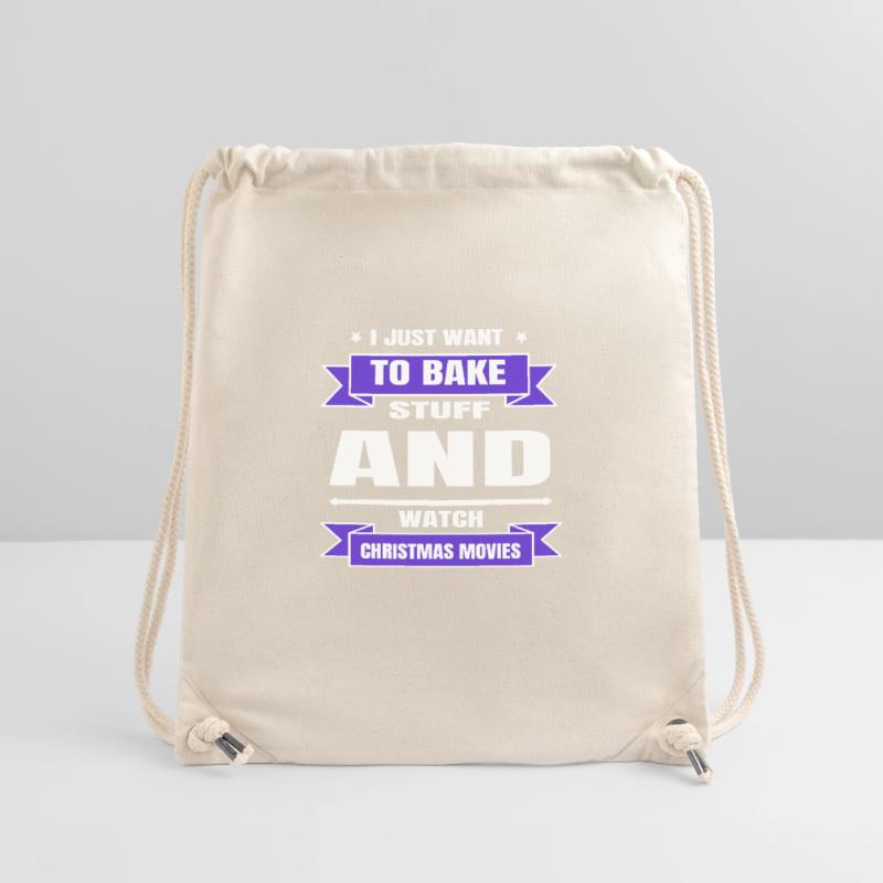 Fun Comic Couples Cupcake Baking Dinosaur Moon Stanley/Stella Recycled Gym Bag