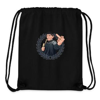 Rieser Grantler // Illustration - Stanley/Stella recycelter Gym Bag - Schwarz - Vorne