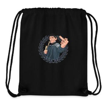 Rieser Grantler // Illustration - Stanley/Stella recycelter Gym Bag - Schwarz - Vorne