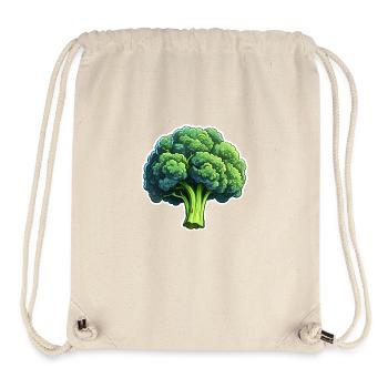 Brokkoliröschen - Stanley/Stella recycelter Gym Bag - Naturweiß - Vorne