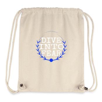 resilient courage cool bungee jumping safety bday - Stanley/Stella recycelter Gym Bag - Naturweiß - Vorne