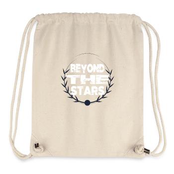 Humour dictons technologie de l’espace cadeau - Sac à cordon recyclé Stanley/Stella - blanc naturel - Devant