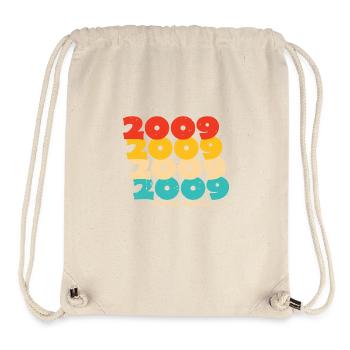 2009 : Edition Limitée - 15e anniversaire - Sac à cordon recyclé Stanley/Stella - blanc naturel - Devant