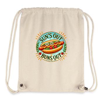 Suns out Buns Out - Stanley/Stella Recycled Gym Bag - natural - Front