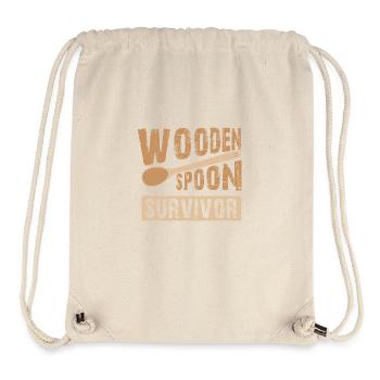 Wooden Spoon Survivor - Stanley/Stella Recycled Gym Bag - natural - Front