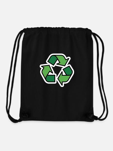 Recycling - Stanley/Stella Recycled Gym Bag - black
