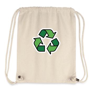Recycling - Stanley/Stella recycelter Gym Bag - Naturweiß - Vorne