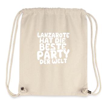 Holiday destination Lanzarote - Stanley/Stella Recycled Gym Bag - natural - Front