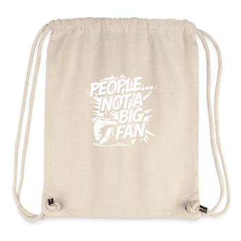 Humorvoll distanziert - Stanley/Stella recycelter Gym Bag - Naturweiß - Vorne