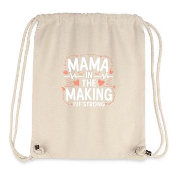 Proud IVF mom in the making - Stanley/Stella Recycled Gym Bag - natural - Front