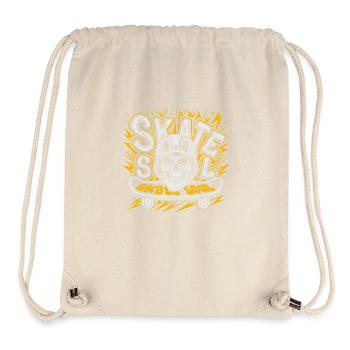 Skate-Seele - Stanley/Stella recycelter Gym Bag - Naturweiß - Vorne