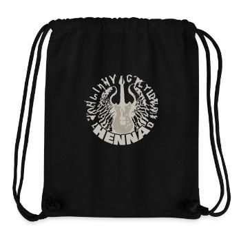 Geschenk für Henna - Stanley/Stella recycelter Gym Bag - Schwarz - Vorne