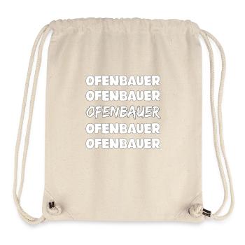 Stove builder as a job - Stanley/Stella Recycled Gym Bag - natural - Front