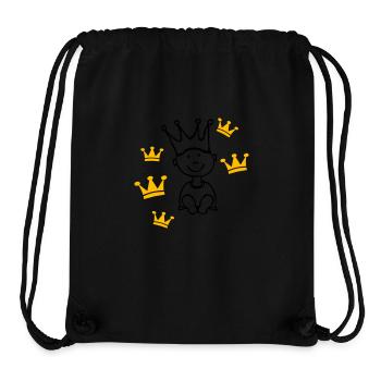 prince boy © - Stanley/Stella recycelter Gym Bag - Schwarz - Vorne