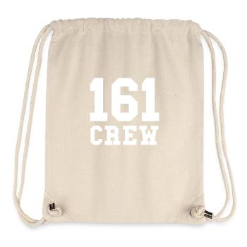 161 Crew - gegen Nazis - Stanley/Stella recycelter Gym Bag - Naturweiß - Vorne