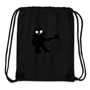 bass guitar - Stanley/Stella Recycled Gym Bag - black - Front