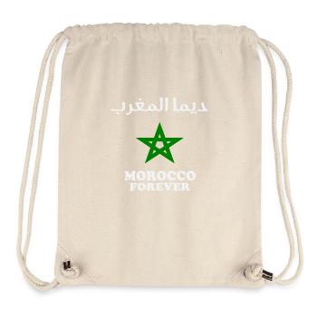 Maroc - Marokko - Morocco Forever - Stanley/Stella recycelter Gym Bag - Naturweiß - Vorne