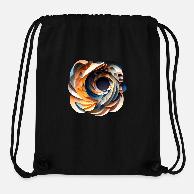 Future Flower - Stanley/Stella Recycled Gym Bag - black