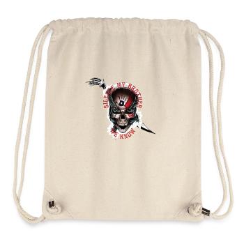 dark brotherhood - Stanley/Stella Recycled Gym Bag - natural - Front