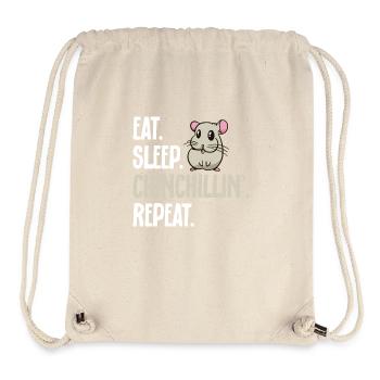 Chinchilla - Stanley/Stella recycelter Gym Bag - Naturweiß - Vorne