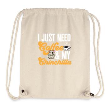 Chinchilla - Stanley/Stella recycelter Gym Bag - Naturweiß - Vorne