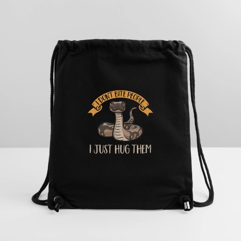 Ball Python Schlange Königspython Stanley/Stella recycelter Gym Bag